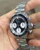 2017 Swiss Replica Rolex Paul Newman Daytona Vintage Watch SS Black Chronograph (3)_th.jpg